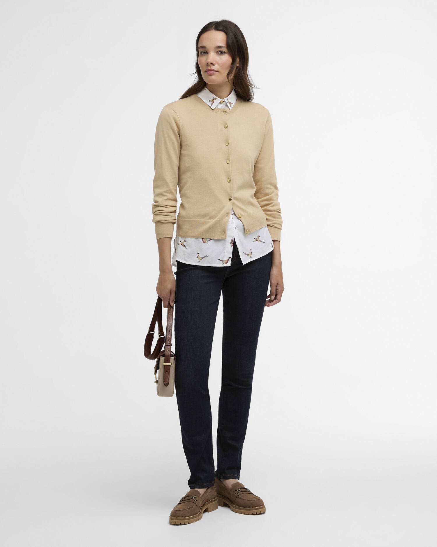 Barbour - Wisteria Knitted Cardigan - Safari