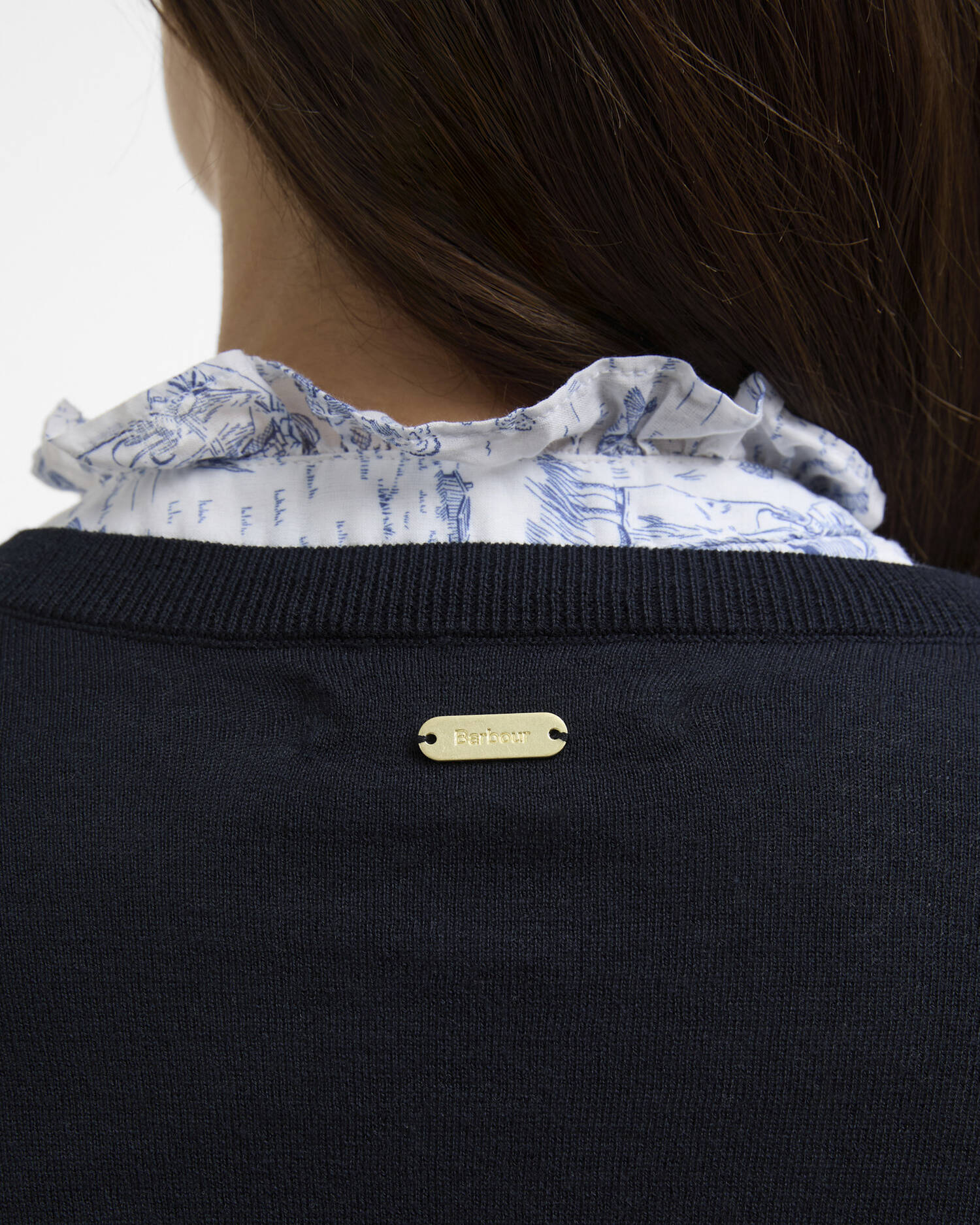 Barbour - Wisteria Knitted Cardigan - Navy