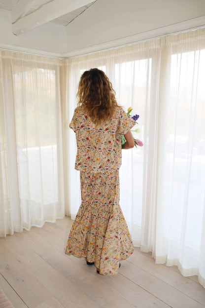 LOLLYS LAUNDRY - MYA SHIRT - FLOWER PRINT