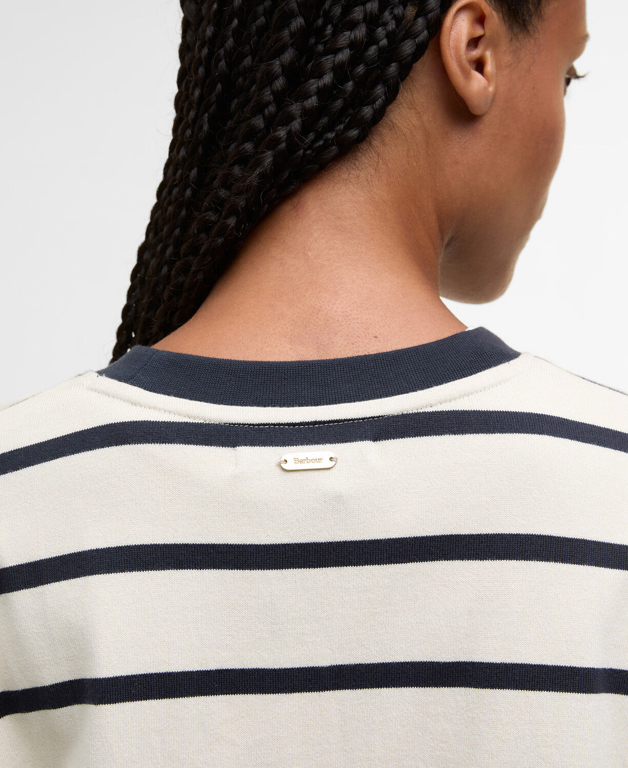 Barbour - Maeve Top - Ecru/Dark Navy Stripe