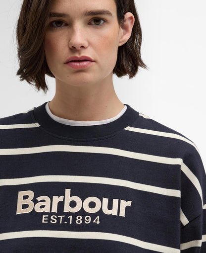 Barbour - Maeve Top - Dark Navy/Ecru Stripe