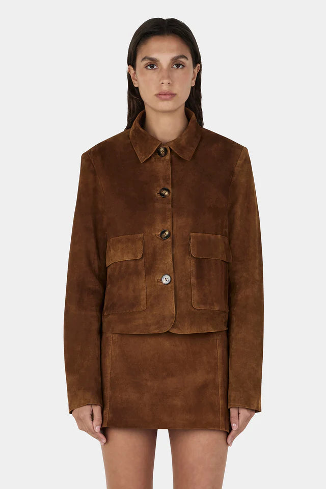 Hansen &amp; Gretel -  Logan Suede Coat