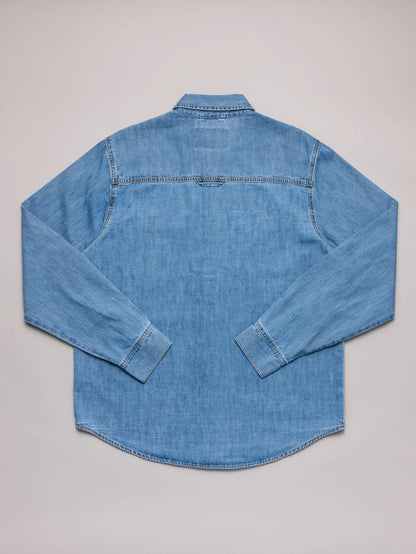Just Another Fisherman - Loyalty Denim Shirt - Light Blue