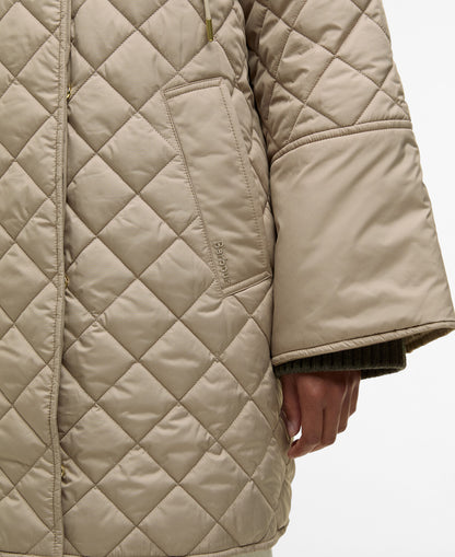 Barbour - Cara Quilted Jacket - Honey/Ancient Poplar