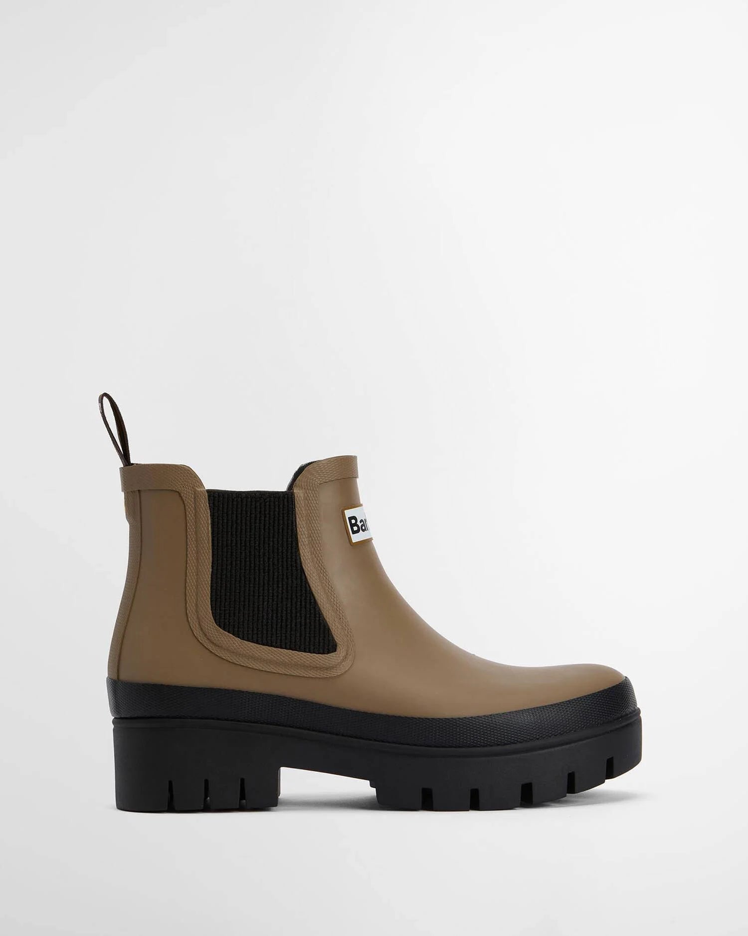 Barbour - Halton Chelsea Welly - Military Brown/Black