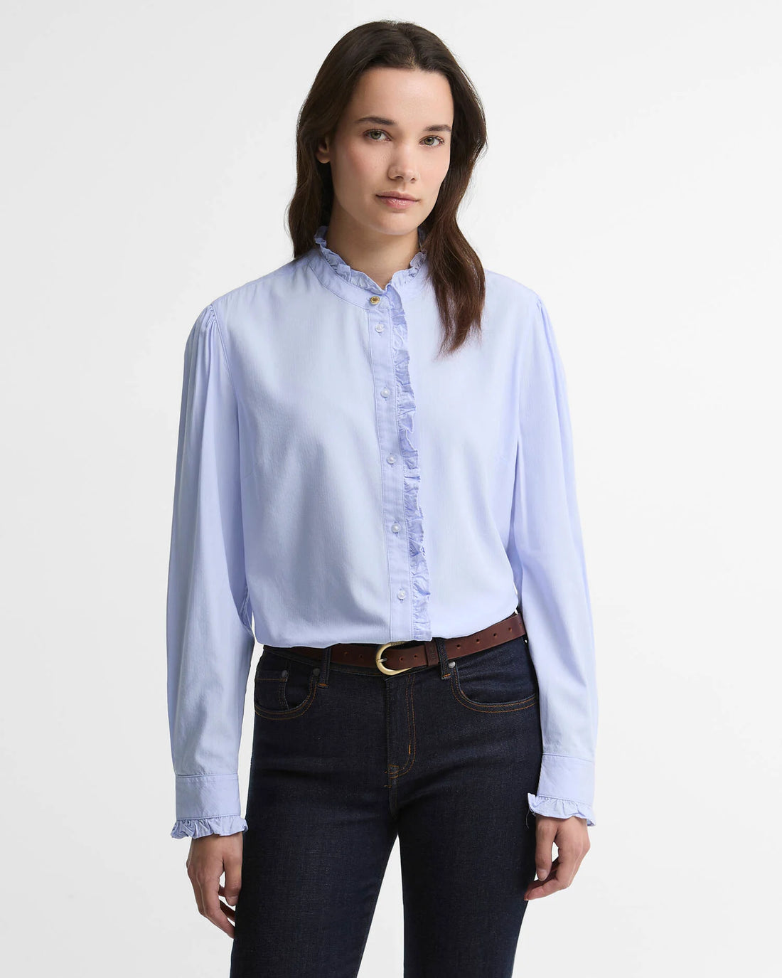 BARBOUR - ANTOINETTE SHIRT - PALE BLUE