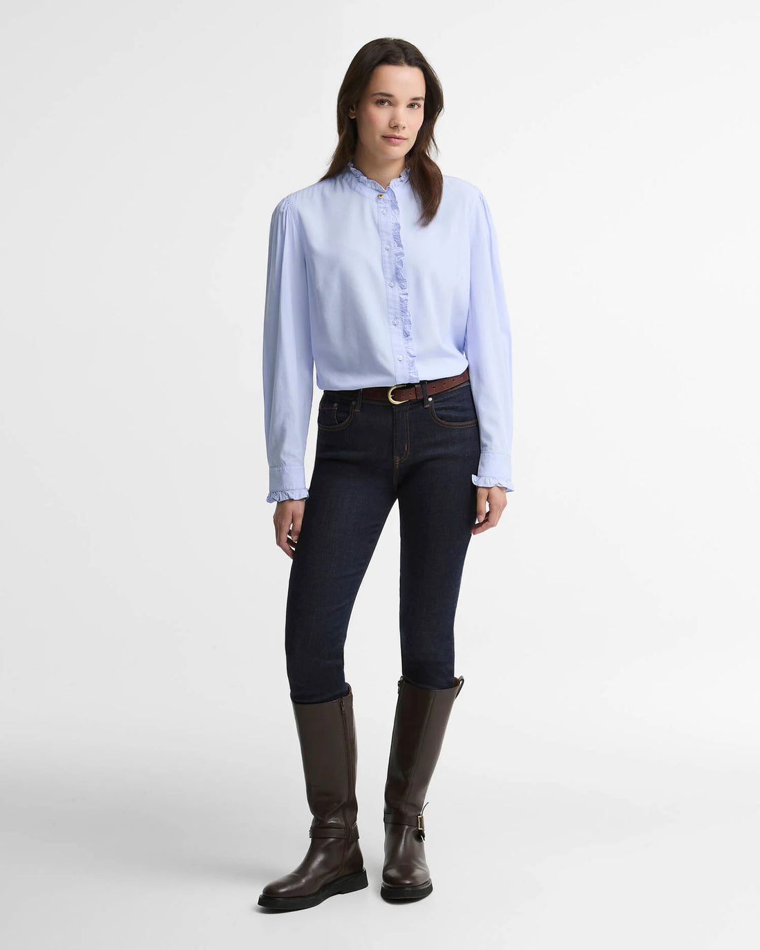 BARBOUR - ANTOINETTE SHIRT - PALE BLUE