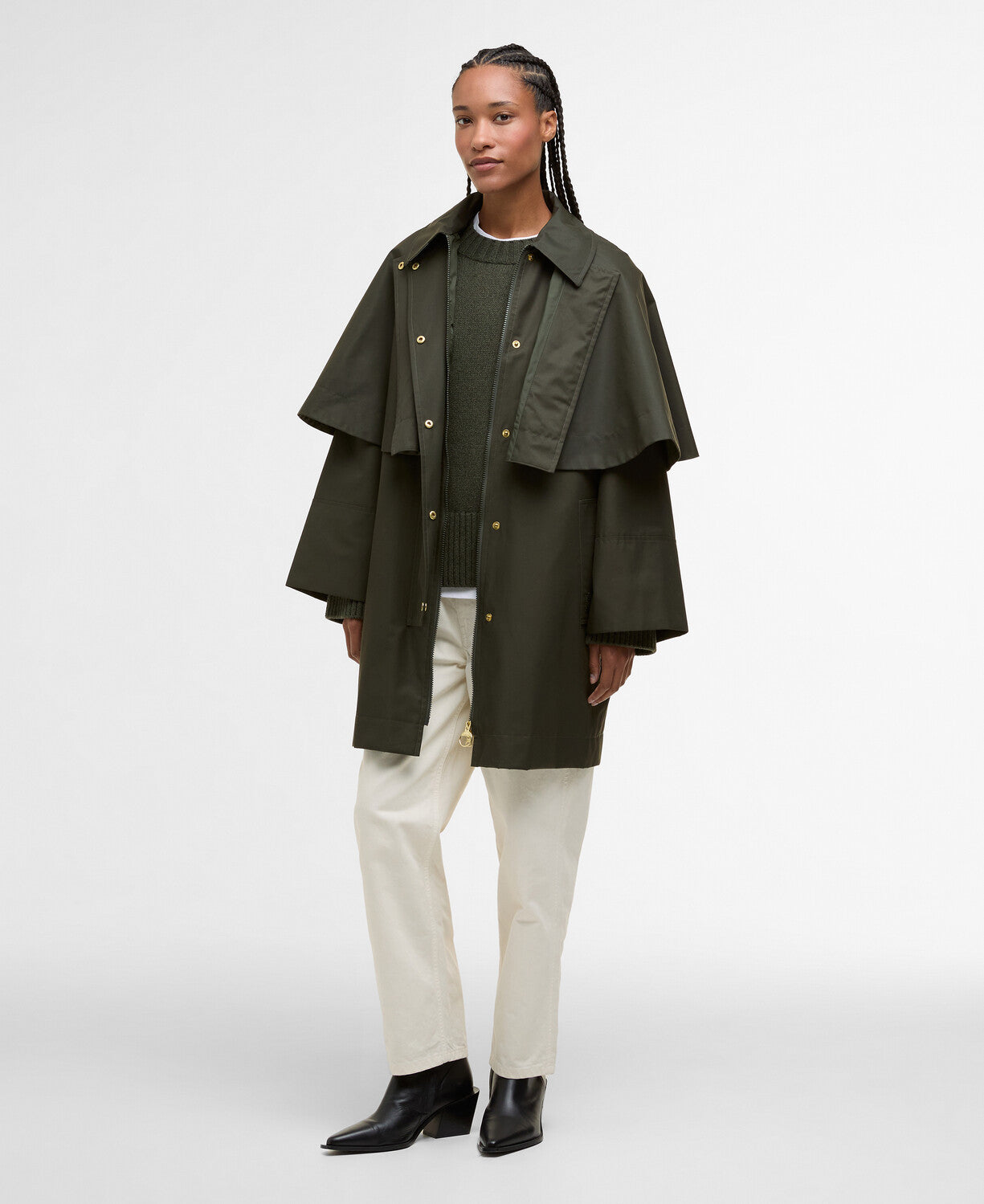 Barbour - Fia Showerproof Jacket - Sage/Ancient Poplar