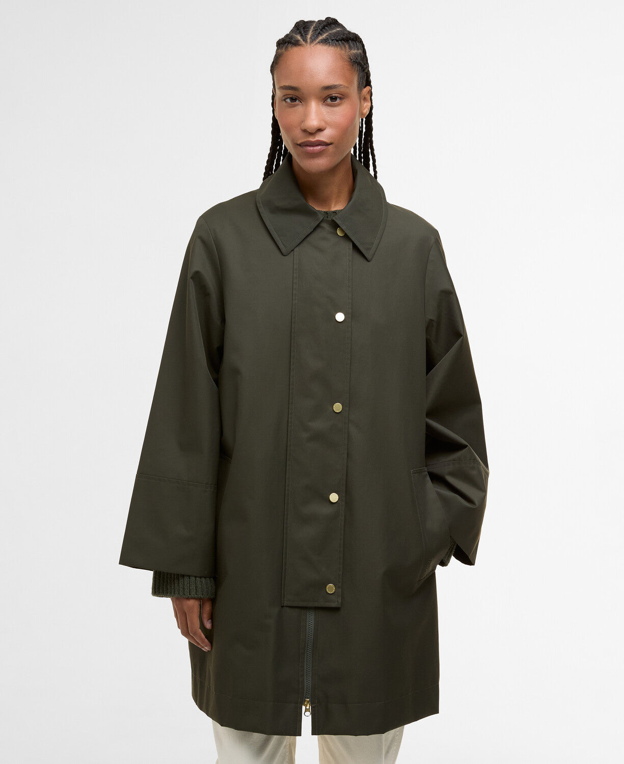 Barbour - Fia Showerproof Jacket - Sage/Ancient Poplar