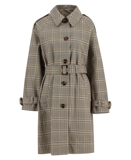 Barbour - Maia Check Showerproof Trench
