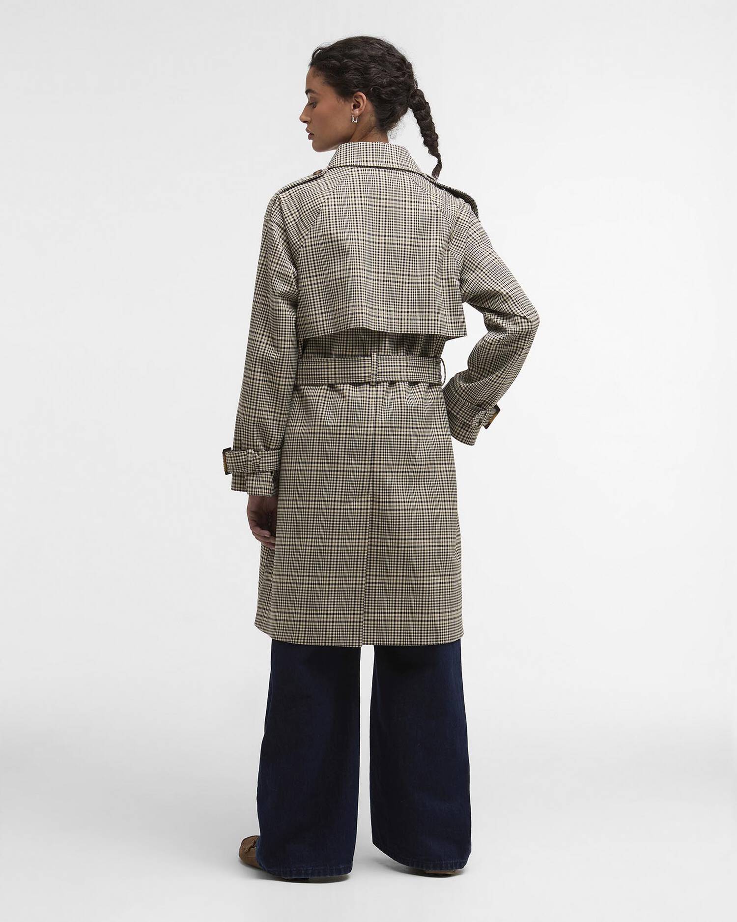 Barbour - Maia Check Showerproof Trench