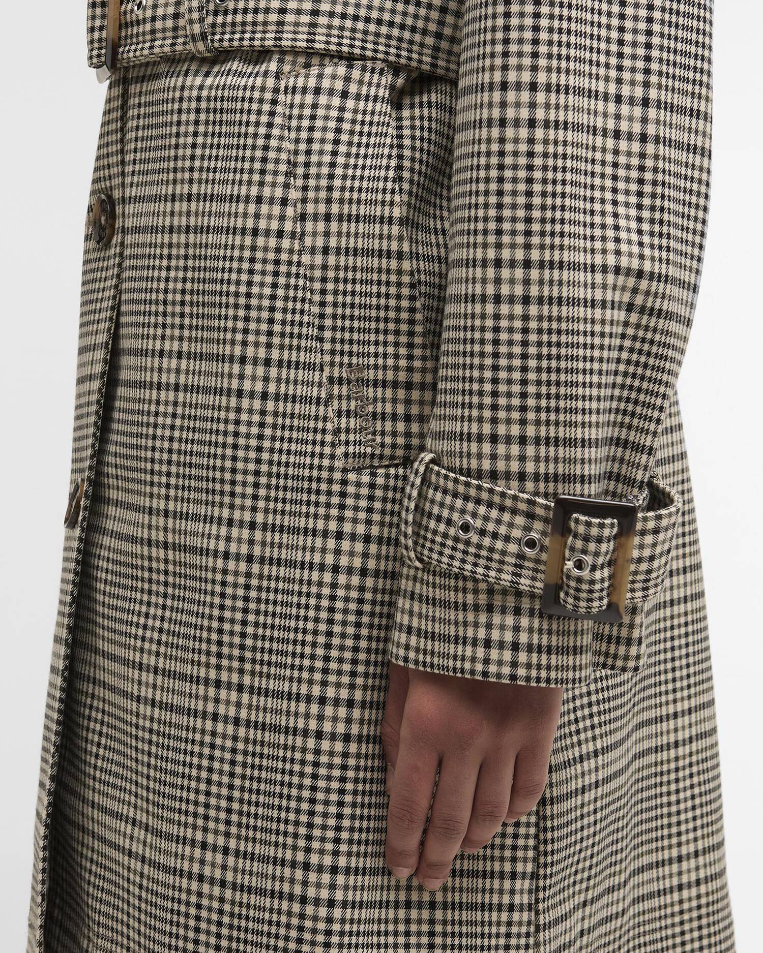 Barbour - Maia Check Showerproof Trench