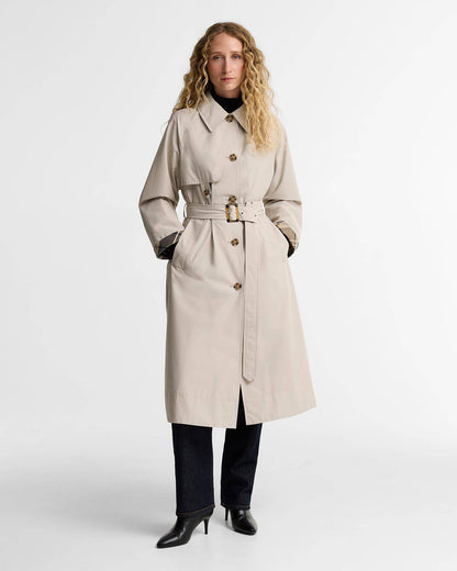 BARBOUR - ANTONELLA SHOWERPROOF JACKET - MIST/BIRCHWOOD DRESS