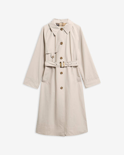 BARBOUR - ANTONELLA SHOWERPROOF JACKET - MIST/BIRCHWOOD DRESS