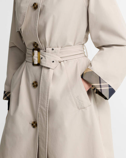 BARBOUR - ANTONELLA SHOWERPROOF JACKET - MIST/BIRCHWOOD DRESS