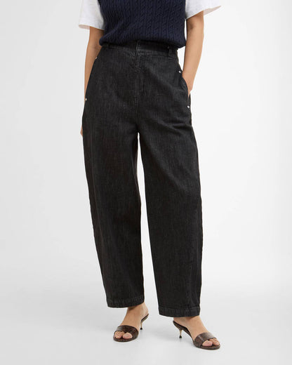 Barbour - Myra Denim Trousers - Black