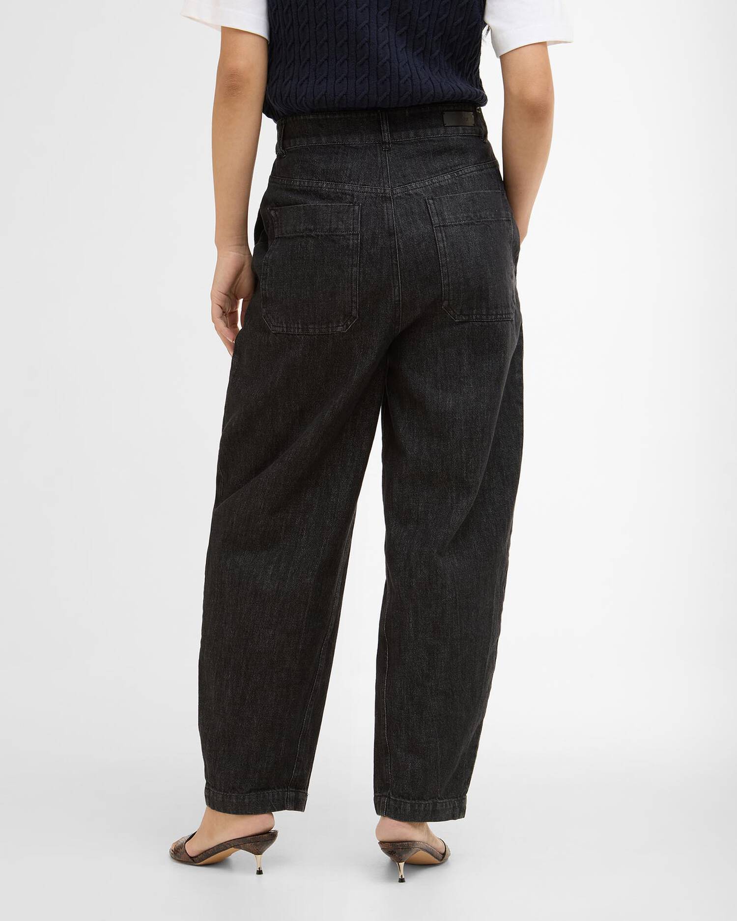 Barbour - Myra Denim Trousers - Black