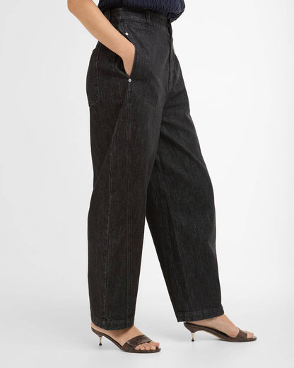 Barbour - Myra Denim Trousers - Black