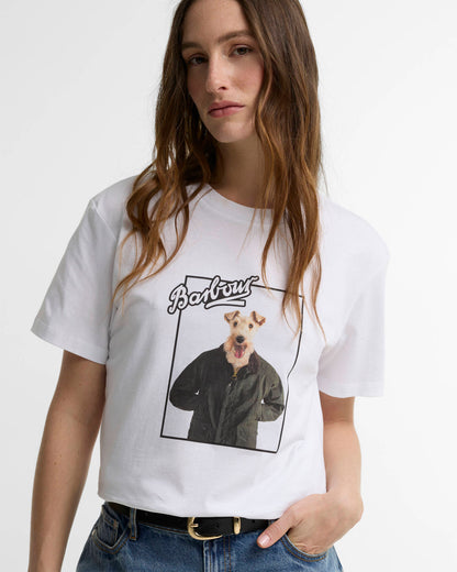 BARBOUR - MARIANA T-SHIRT - WHITE