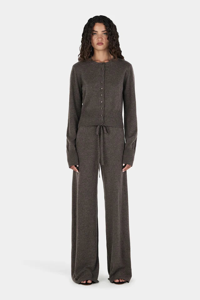 Hansen &amp; Gretel - Jada Cashmere Pant - Charcoal