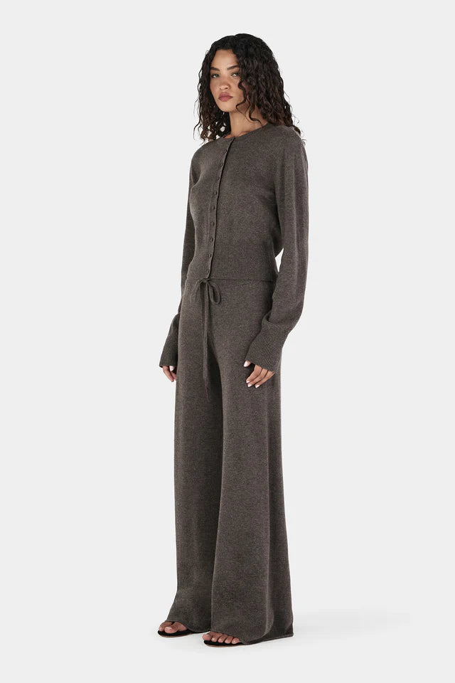 Hansen &amp; Gretel - Jada Cashmere Pant - Charcoal
