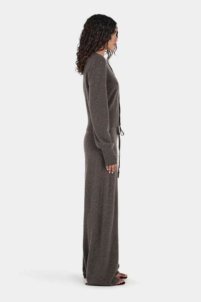 Hansen &amp; Gretel - Jada Cashmere Pant - Charcoal
