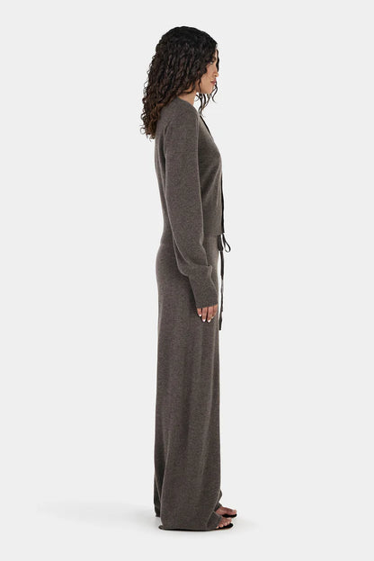 Hansen &amp; Gretel - Jada Cashmere Pant - Charcoal