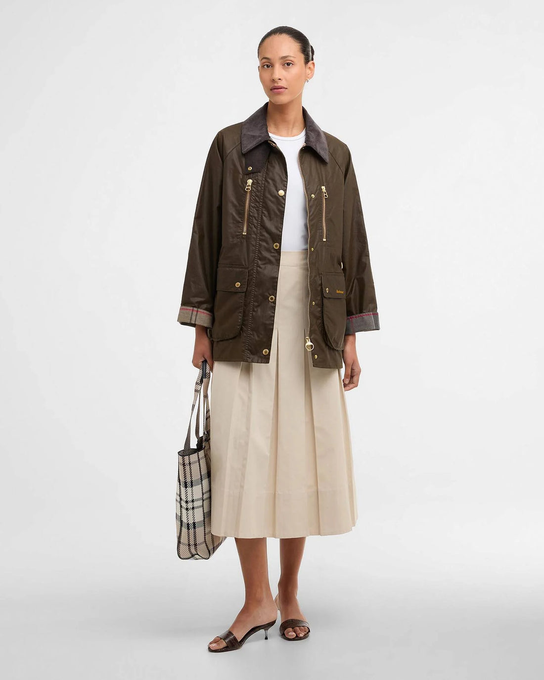 Barbour - Argill Wax Jacket - Beech/Dress