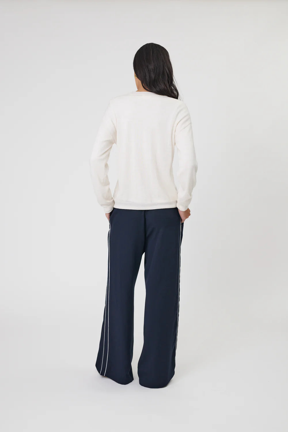 Marlow - Legion Side Stripe Pant - Midnight