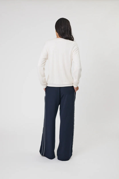 Marlow - Legion Side Stripe Pant - Midnight