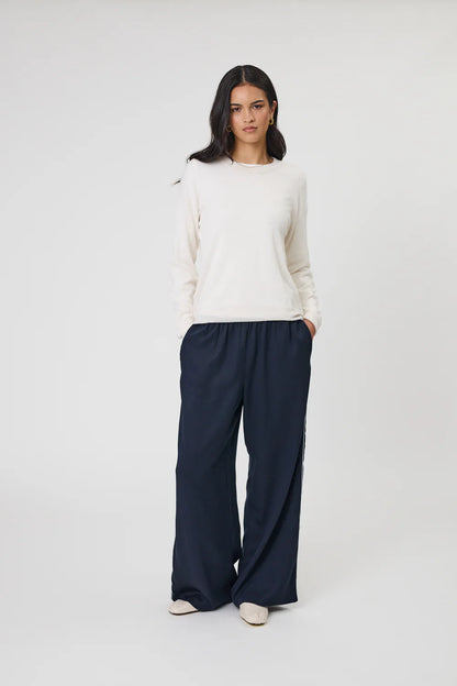 Marlow - Legion Side Stripe Pant - Midnight