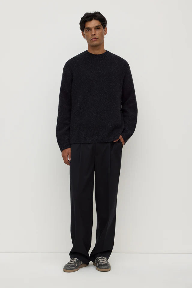 Assembly Label - Lief Wool Blend Knit - Black