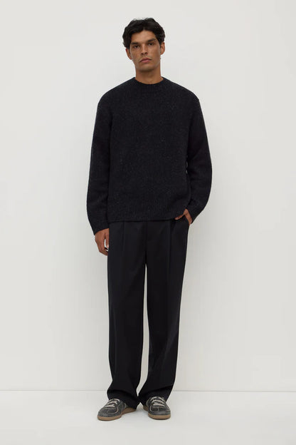 Assembly Label - Lief Wool Blend Knit - Black