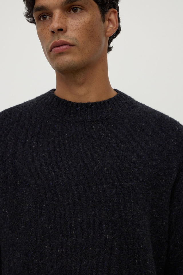 Assembly Label - Lief Wool Blend Knit - Black