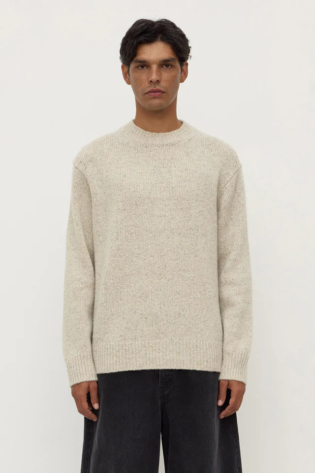 Assembly Label - Lief Wool Blend Knit - Oat Marle