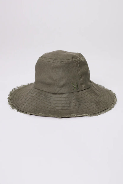 Marlow- Linen Bucket Hat