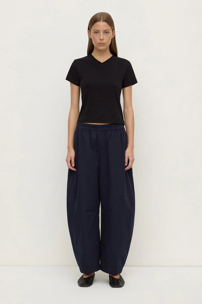 Assembly Label - Lola Barrel Pant - Navy