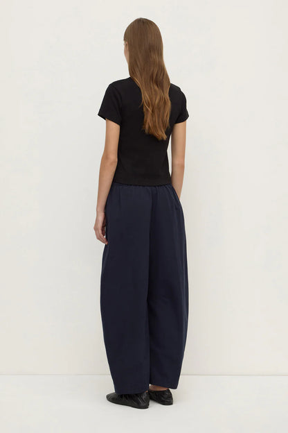 Assembly Label - Lola Barrel Pant - Navy