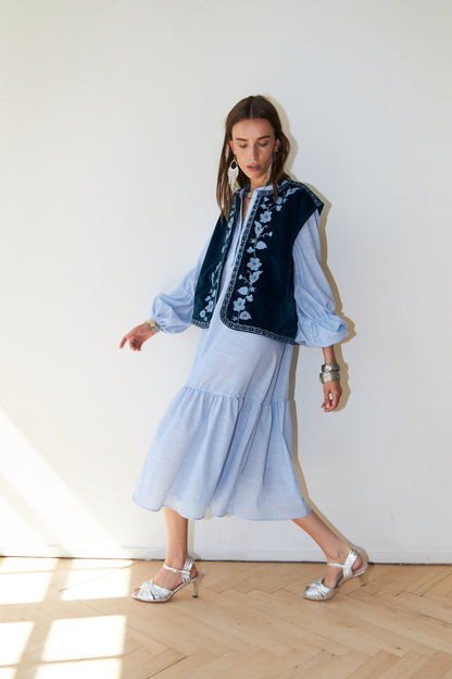 Lollys Laundry - Bin Vest - Blue