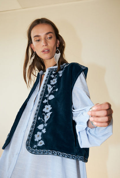Lollys Laundry - Bin Vest - Blue