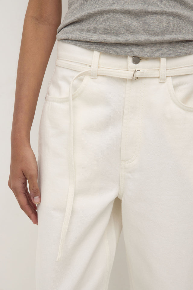 Assembly Label - Loose Fit Jean - Vintage White