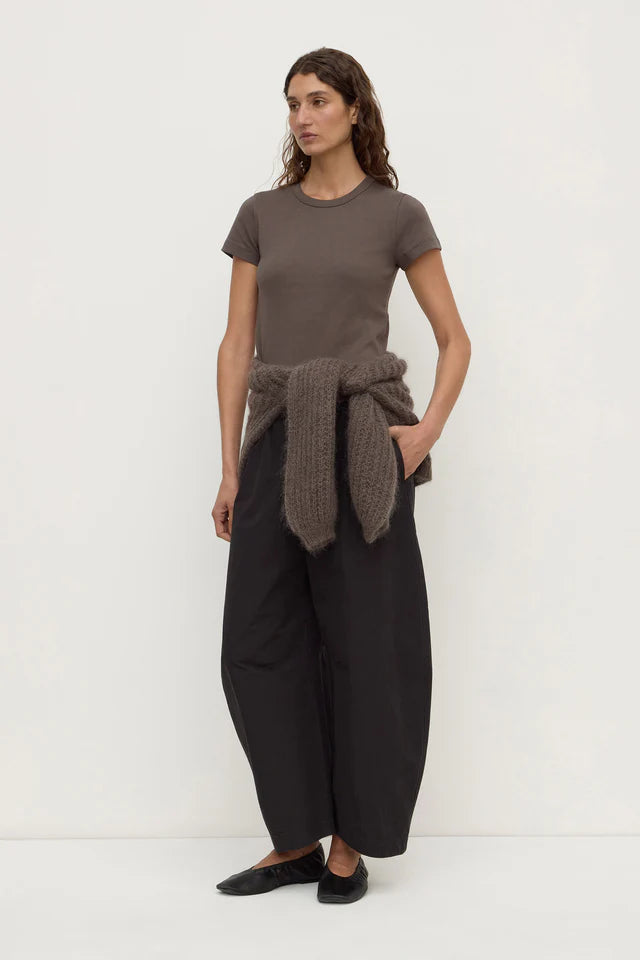 Assembly Label - Lyla Cap Sleeve Tee - Bark