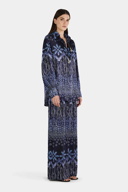 Hansen &amp; Gretel - Malene Shirt - Indigo Drift