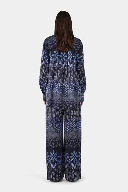 Hansen &amp; Gretel - Malene Shirt - Indigo Drift