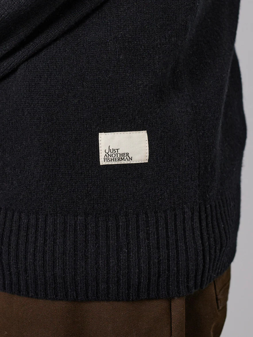 Just Another Fisherman - Merino Sea Crew - Black