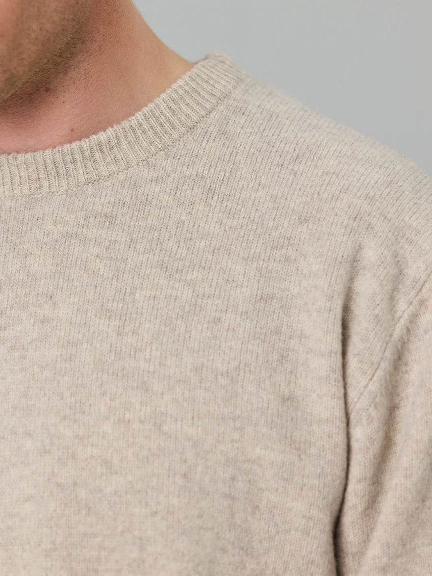 Just Another Fisherman - Merino Sea Crew - Grey Feather