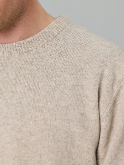 Just Another Fisherman - Merino Sea Crew - Grey Feather
