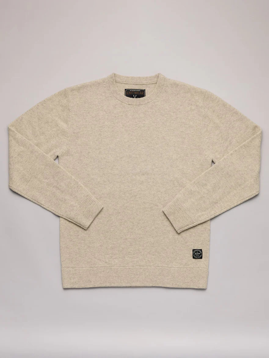 Just Another Fisherman - Merino Sea Crew - Grey Feather
