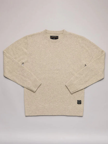 Just Another Fisherman - Merino Sea Crew - Grey Feather