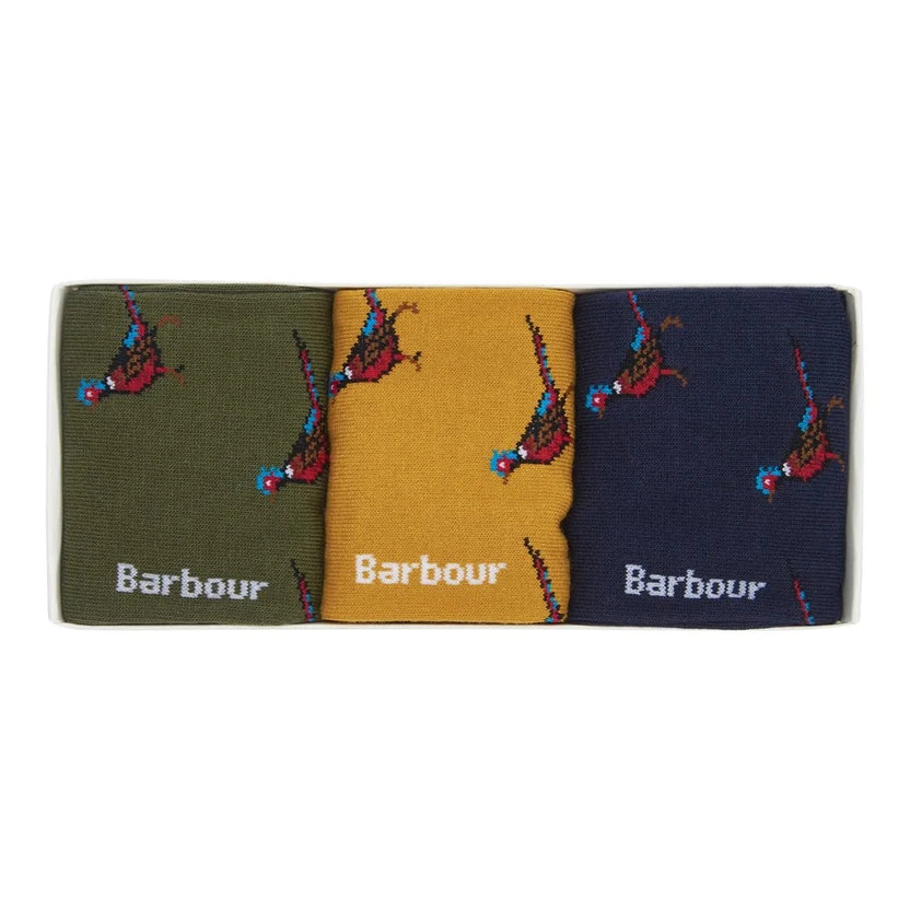 BARBOUR - PHEASANT SOCKS GIFT BOX